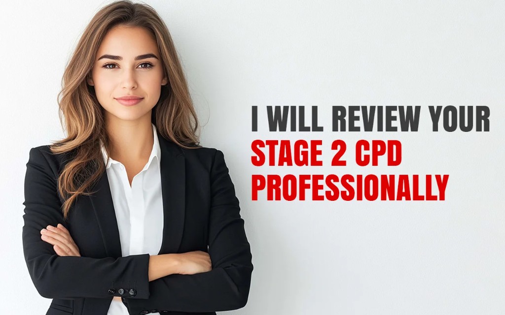 I Will Review Your Stage 2 CPD Professionally — image 1