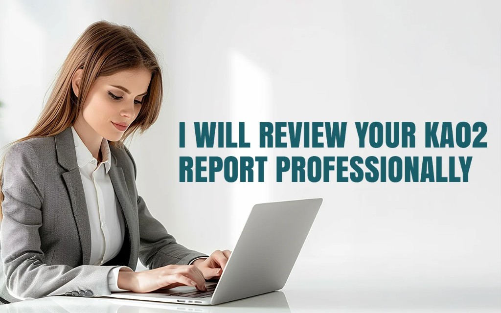 I Will Review Your KA02 Report Professionally — image 1