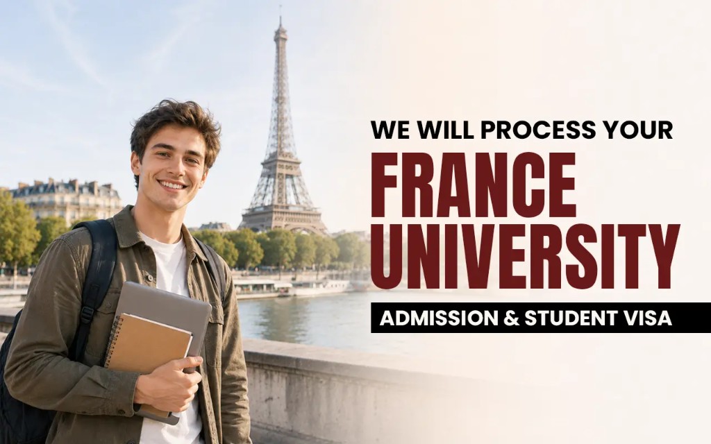 We Will Process Your France University Admission & Student Visa — image 1