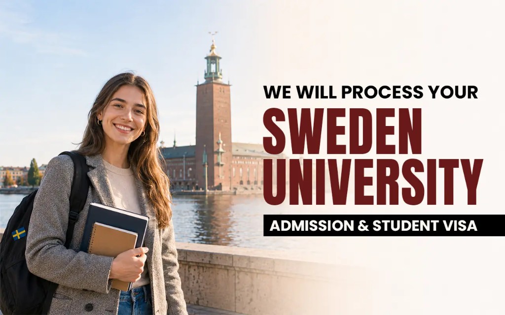 We Will Process Your Sweden University Admission & Student Visa — image 1