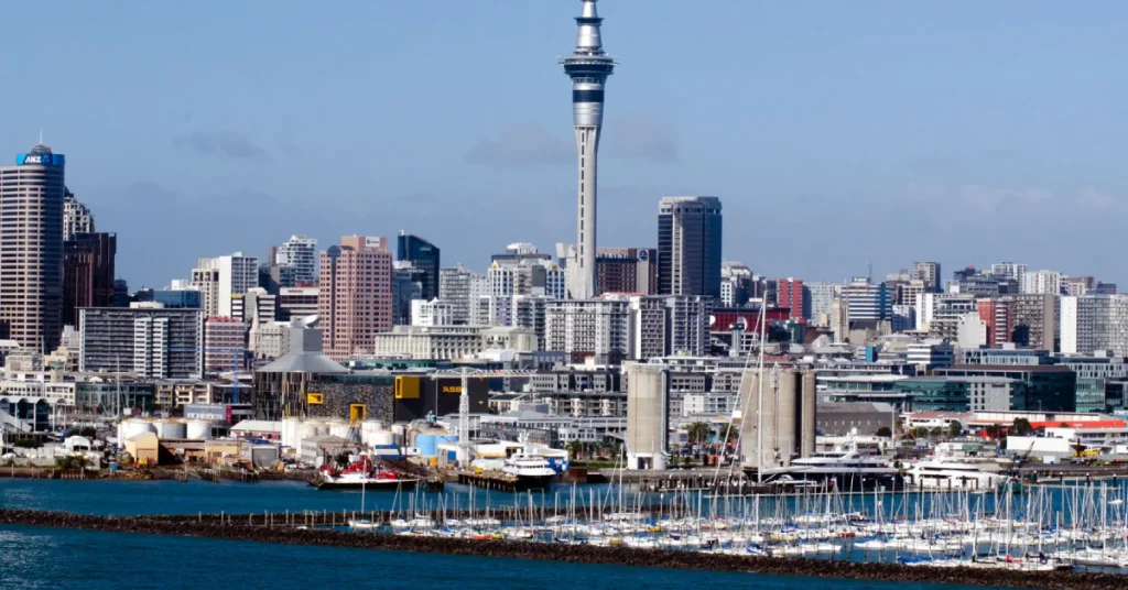 Auckland in New Zealand visaboards