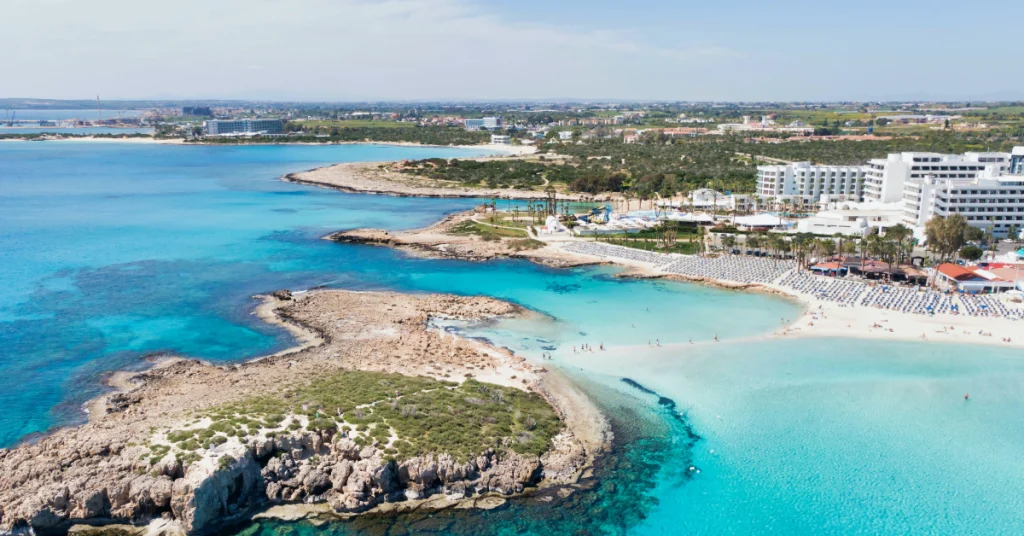 Ayia Napa in Cyprus visaboards