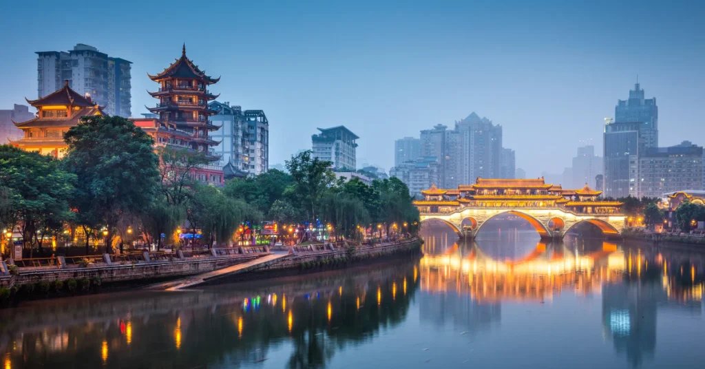 Chengdu in China visaboards