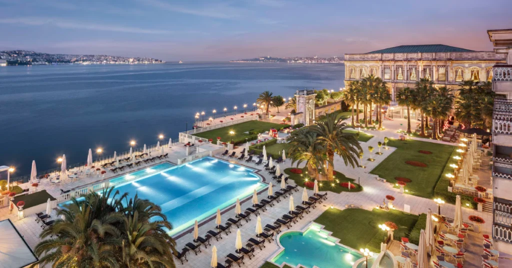 Çırağan Palace Kempinski – Istanbul visaboards