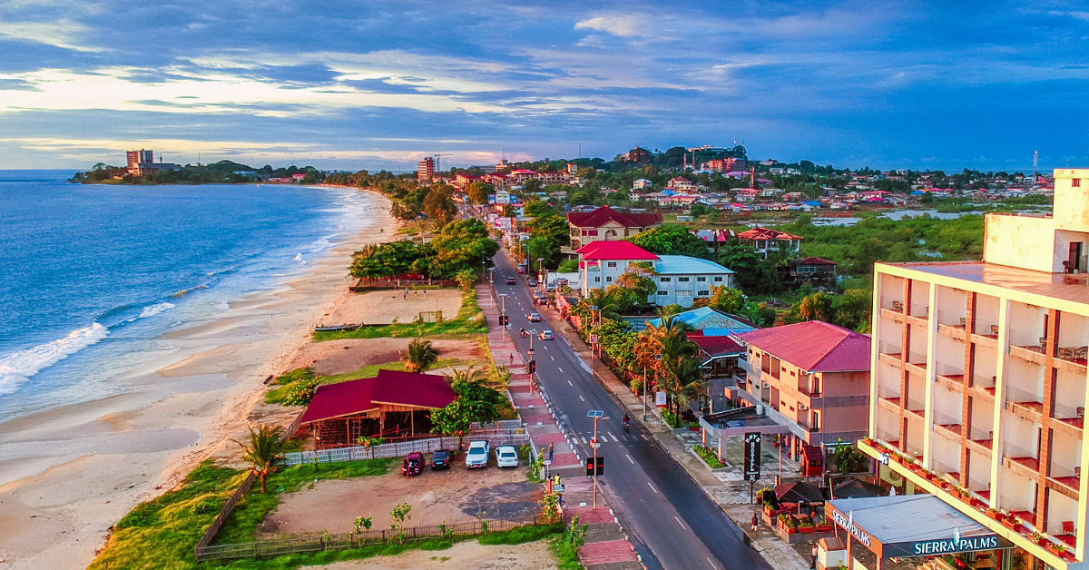 Freetown in Sierra Leone visaboards