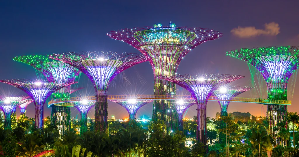 Gardens by the Bay in Singapore visaboards