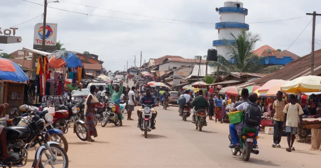 Gbarnga in Liberia visaboards