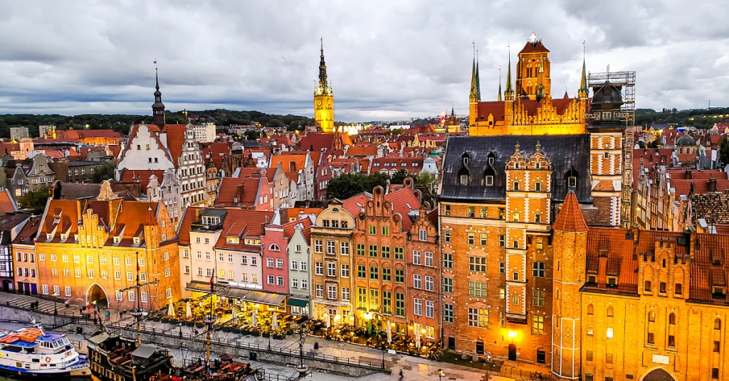 Gdańsk in Poland visaboards