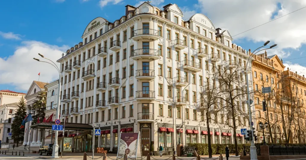 Hotel Europe Minsk, Minsk visaboards