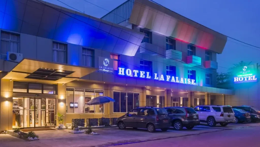 Hotel La Falaise Bonapriso Bangui visaboards