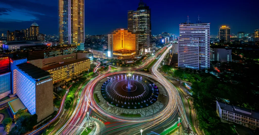 Jakarta in Indonesia visaboards
