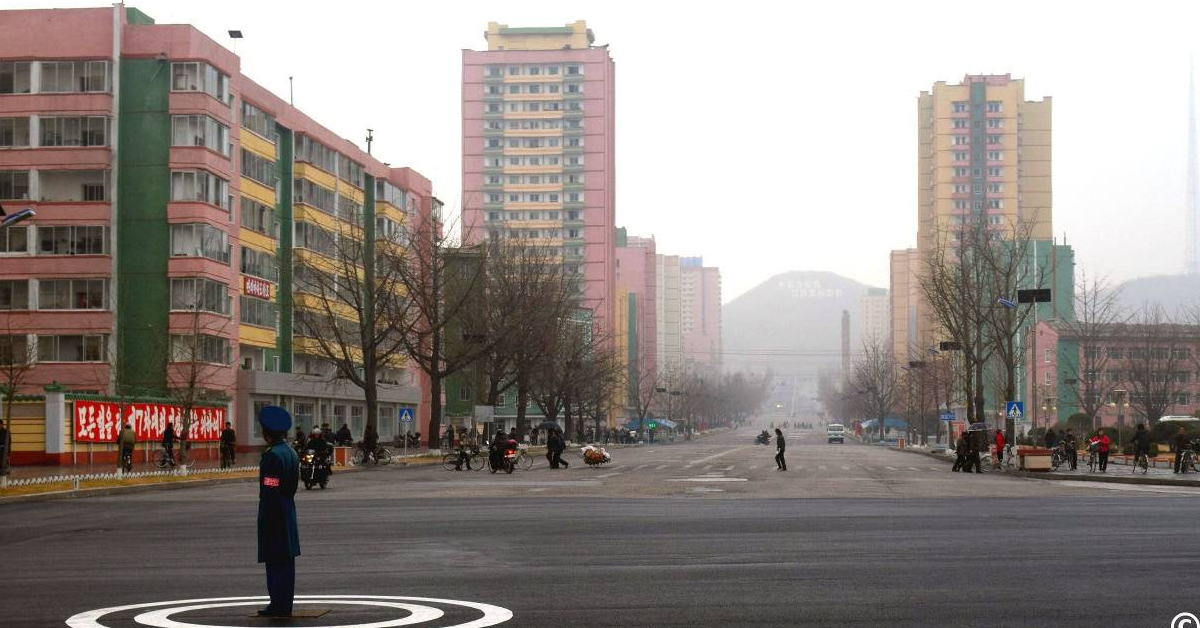 Kaesong in North Korea visaboards