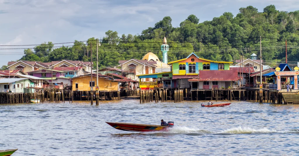 Kampong Ayer Brunei visaboards