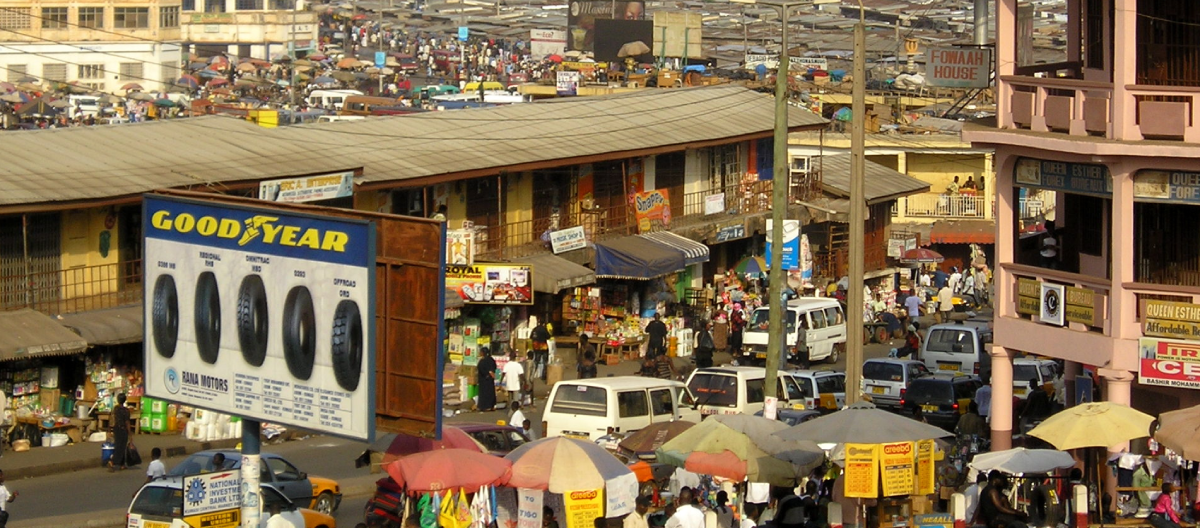 Kumasi in Ghana visaboards