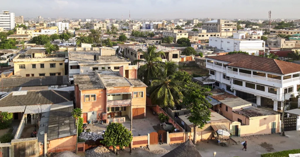 Lomé in Togo visaboards