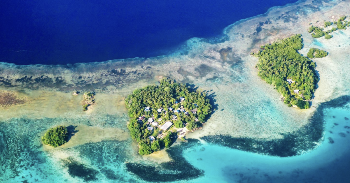 Marovo Lagoon in Solomon Islands visaboards
