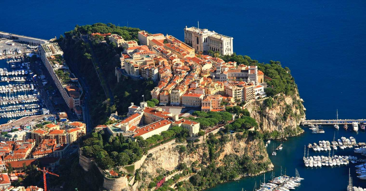 Monaco Ville in Monaco visaboards