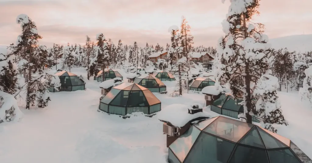 Nature Oriented Lodge or Wilderness Stay (Remote Regions) finland visaboards
