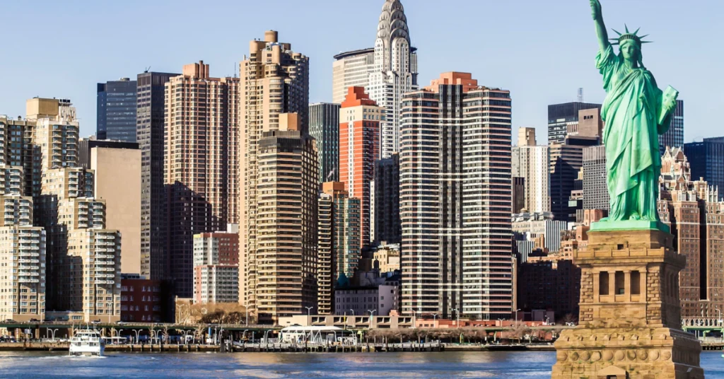 New York City in the United States visaboards