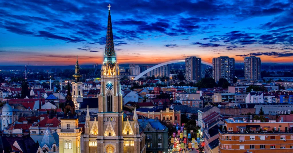 Novi Sad in Serbia visaboards