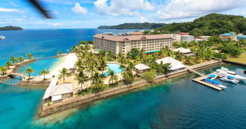 Palau Royal Resort (Malakal Island – Coastal luxury) palau visaboards