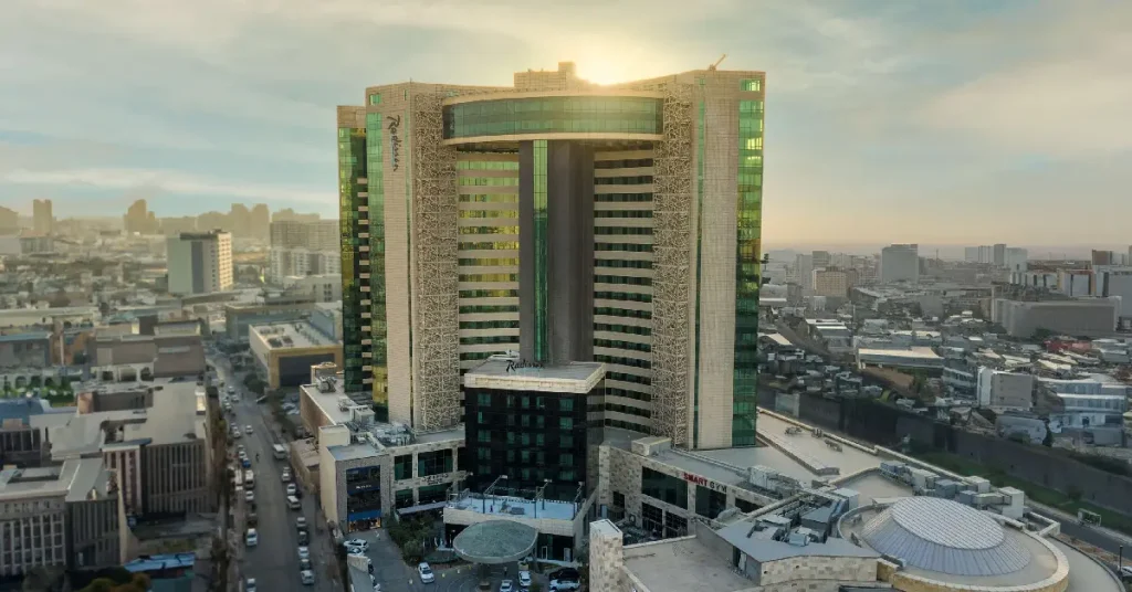 Radisson Hotel & Residences Erbil (Erbil – Kurdistan Region) visaboards