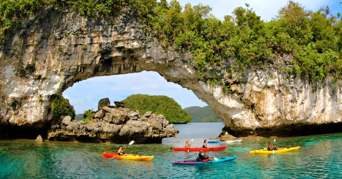 Rock Islands in Palau visaboards