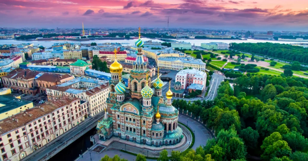 Saint Petersburg in Russia visaboards