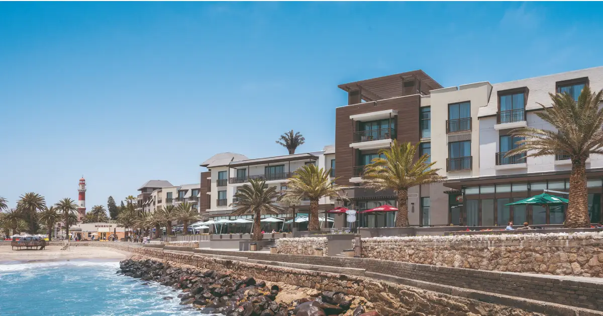 Strand Hotel Swakopmund (Swakopmund – Coastal Town) visaboards