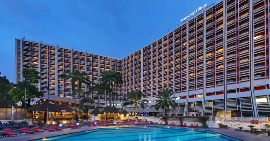Transcorp Hilton Abuja (Abuja – Maitama) visaboards
