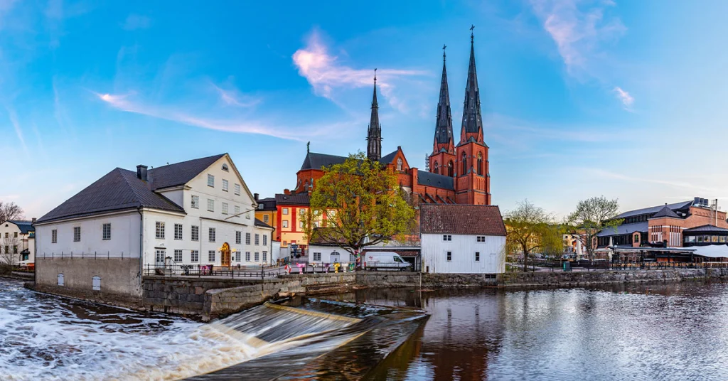 Uppsala in Sweden visaboards