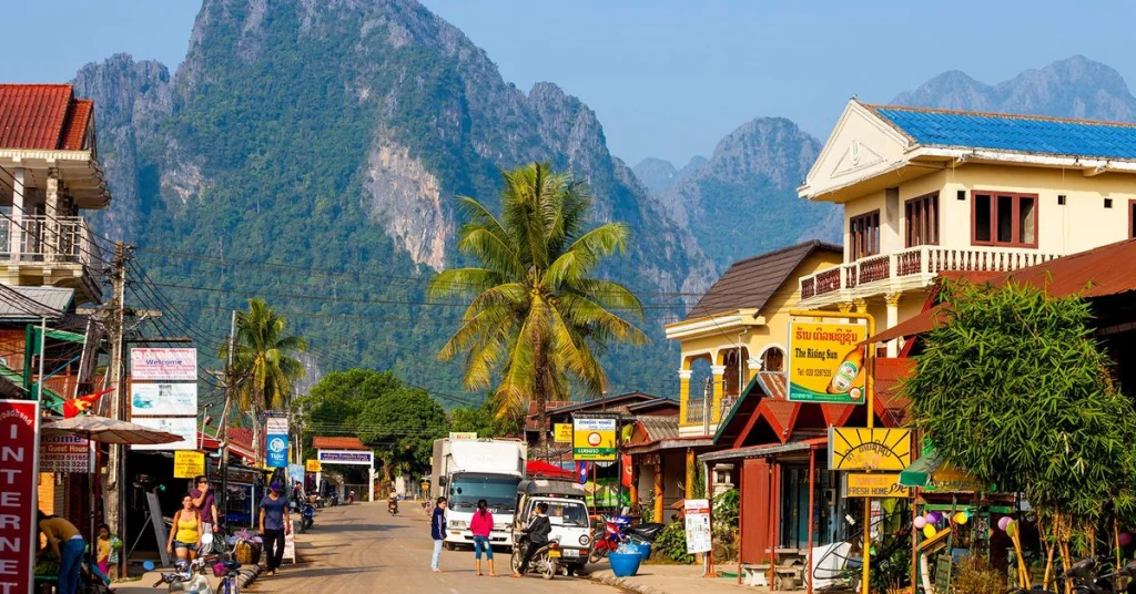 Vang Vieng in Laos visaboards