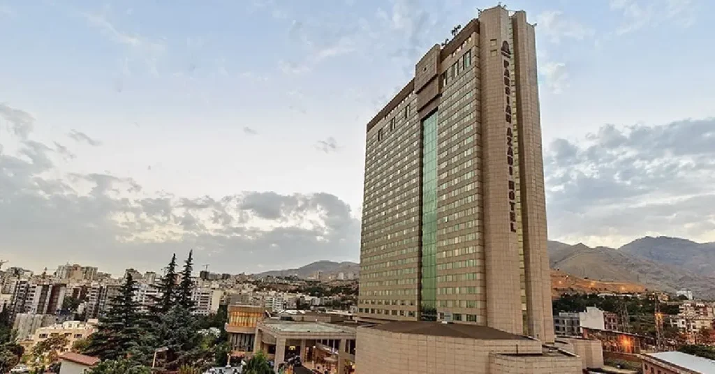 accommodation Parsian Azadi Hotel (Tehran – Evin neighbourhood) visaboards